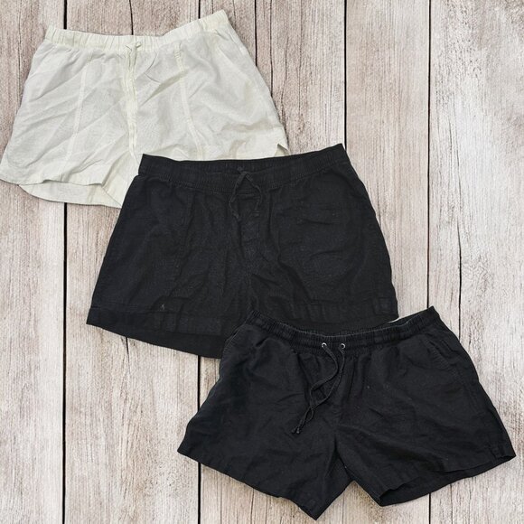 3 Pairs of Linen Shorts, Old Navy, Amazon Basics and Universal Thread Size XL - Picture 1 of 10